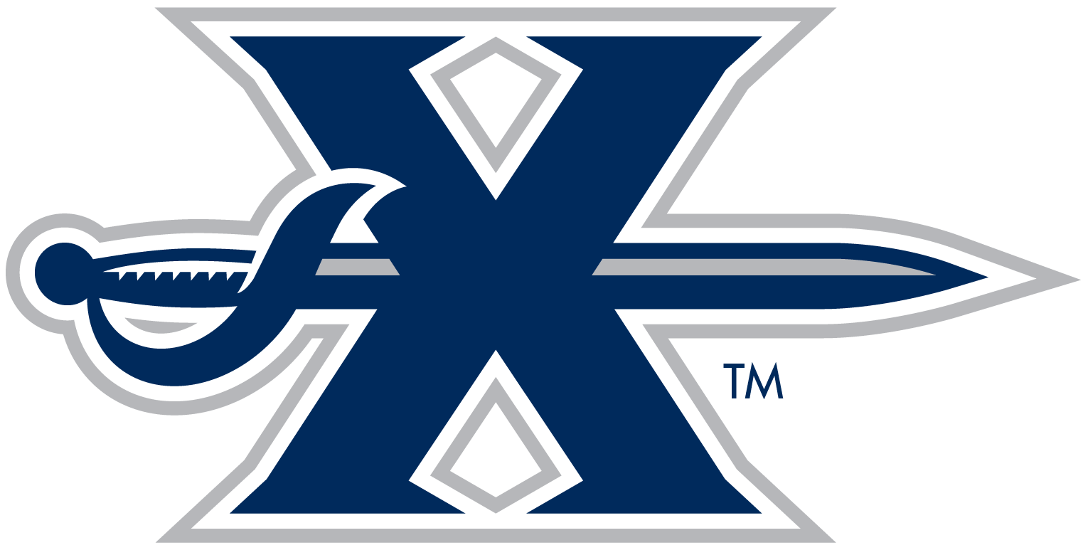 Xavier Musketeers 2008-Pres Alternate Logo v2 diy fabric transfer
